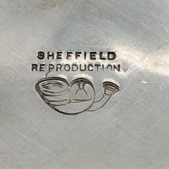 Sheffield Reproductions Silverplate Pitcher and Tray - Picture 9 of 10